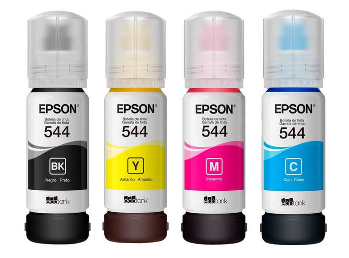 Tinta Epson Original para impressoras Ecotank série 544